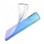 Clear Silicone TPU Gel Back Cover For Samsung Galaxy A21 SM-A215U Slim Fit and Sophisticated in Look